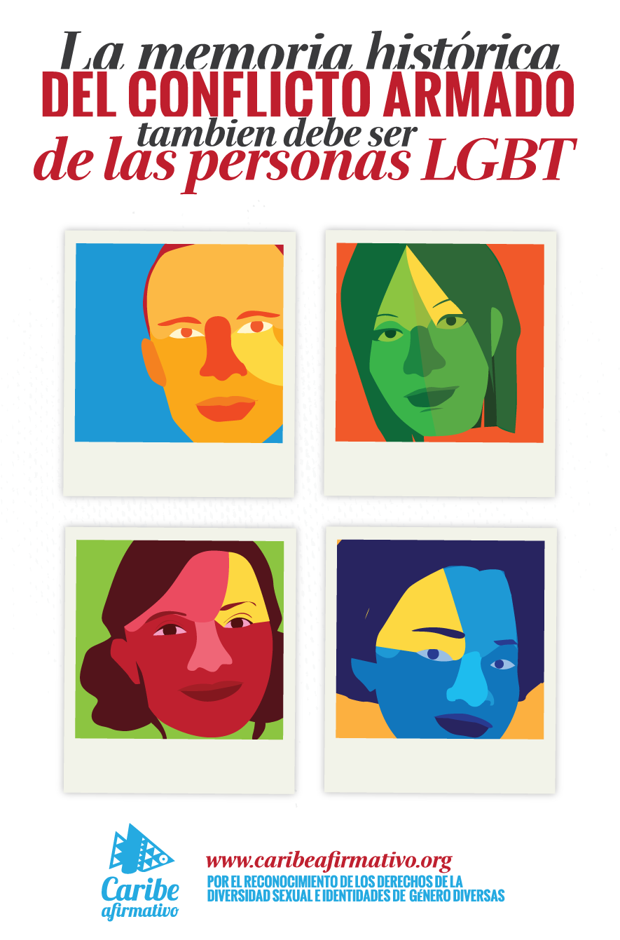 La memoria histórica del conflicto armado tambien debe ser de las personas LGBT