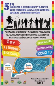 V Marcha Diversidad LGBT Cartagena