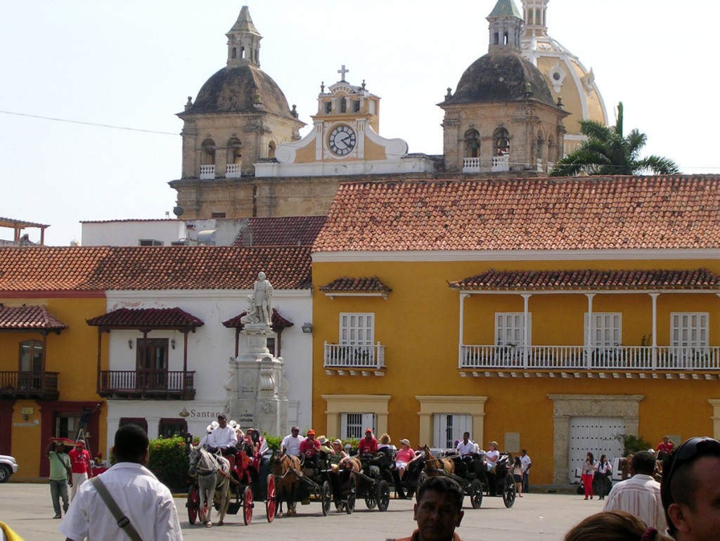 Plaza de la Aduana de Cartagena.
