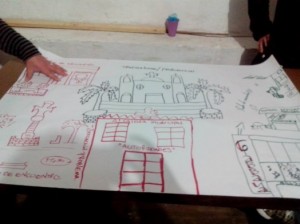 Taller con la Población LGBTI, Salón COLECTIVO LITERARIO KAMINU LIMAY.