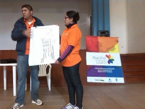 Taller de Sensibilización, realización de Cartografía Social y Presentación de la Construcción de la Política Pública en temas de Diversidad Sexual e Identidades de Género a Funcionarios Públicos.