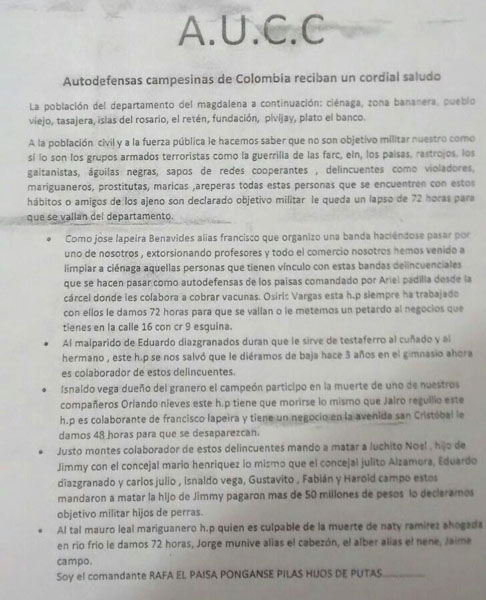 Transcrito a continuación