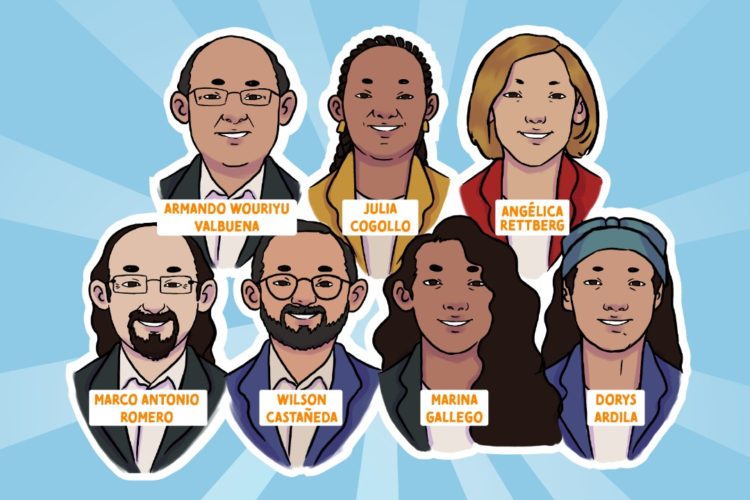 Estos son los siete integrantes del Comité de Seguimiento y Monitoreo de las recomendaciones de la CEV.