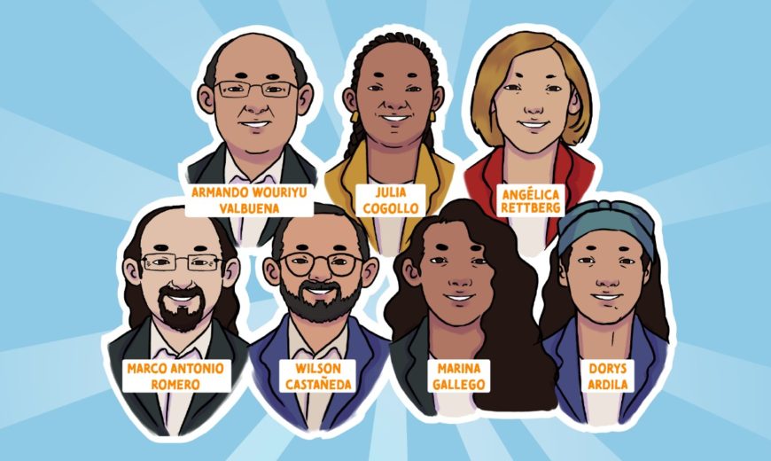 Estos son los siete integrantes del Comité de Seguimiento y Monitoreo de las recomendaciones de la CEV.